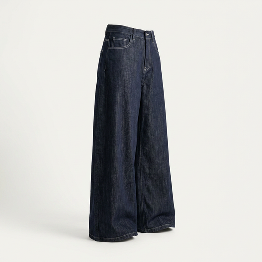 Dark Wash Wide Leg High Rise Jeans for Women | Canada