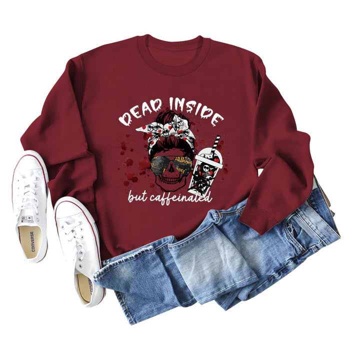 Wine red sweater (white color picture) / S