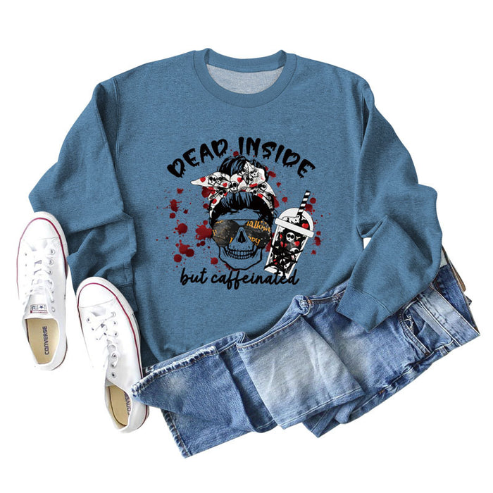 Blue sweater (black color picture) / S