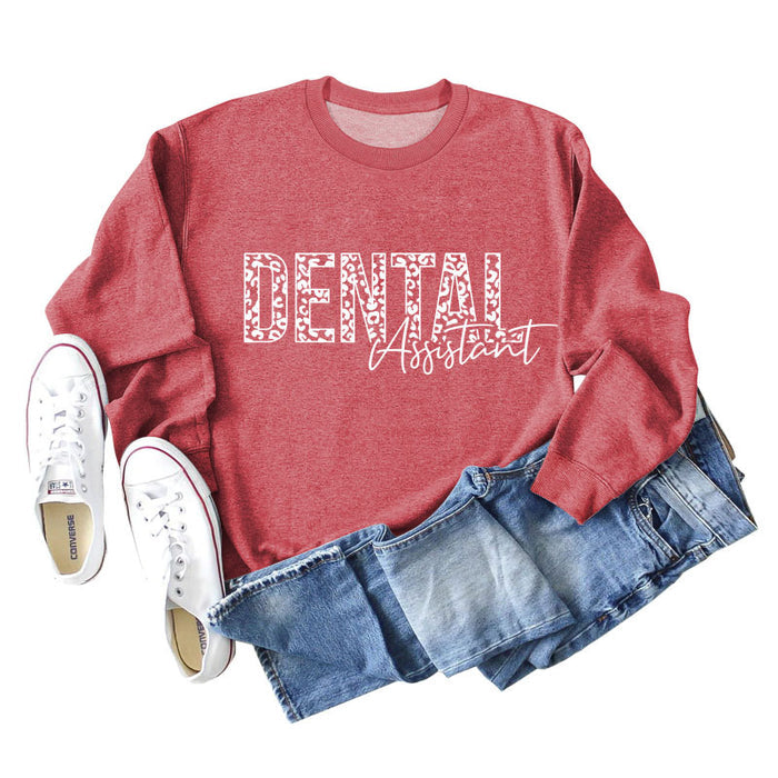 Red sweater (white color picture) / S