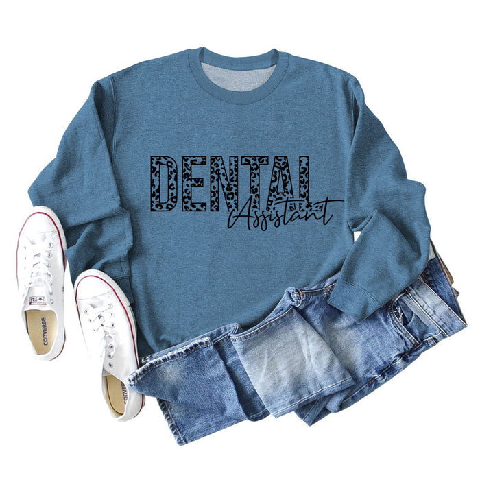 Blue sweater (white color picture) / S