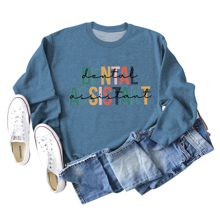 Blue sweater (black color picture) / S