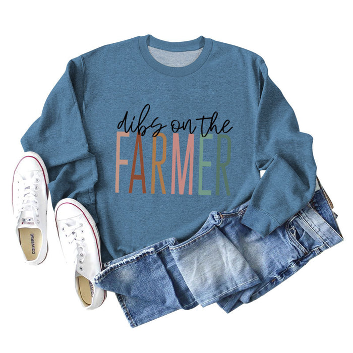 Blue sweater (black color picture) / S