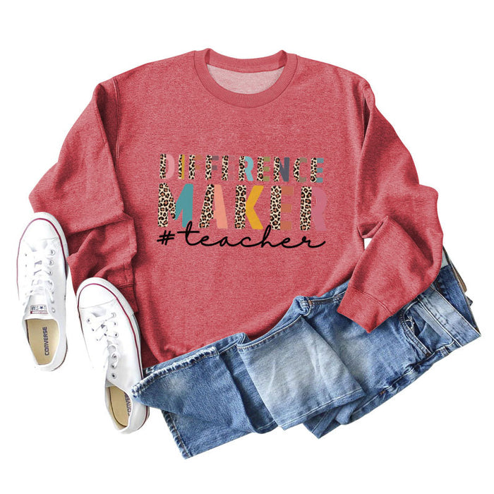 Red hoodie (black font color picture) / S