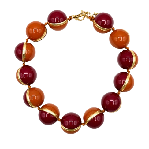 Dino Two Tone Necklace
