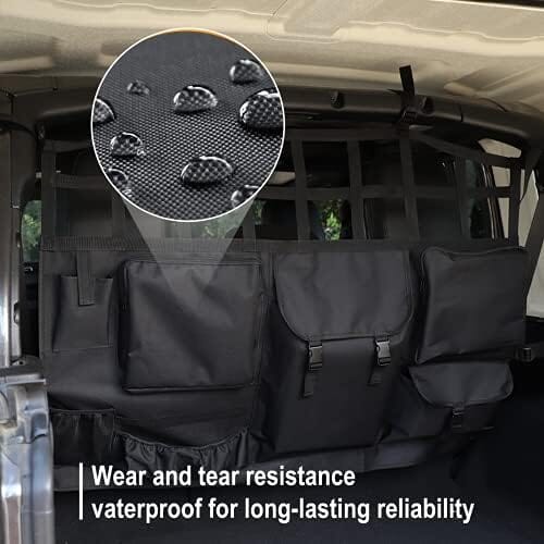 Dog Barrier Trunk Cargo Organizer Storage Accessories Travel Pet Clever