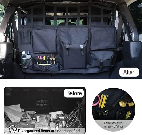 Dog Barrier Trunk Cargo Organizer Storage Accessories Travel Pet Clever