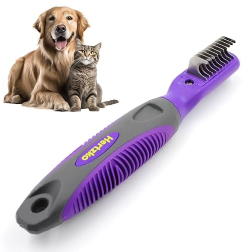 Dog Brush for Tangles and Knots for Long and Short Haired Dogs Dog Combs Pet Clever