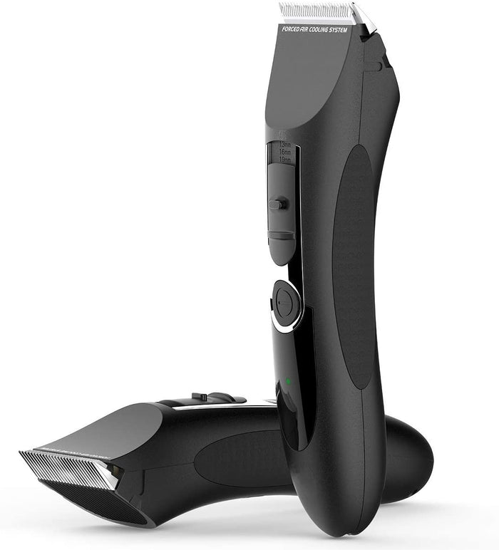 Dog & Cat Grooming Kit Noiseless Cordless Dog Grooming Clippers Dog Hair Trimmers Pet Clever