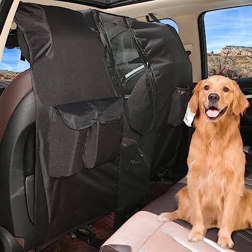 Dog Fence Barrier for Car Front Seats Travel Pet Clever