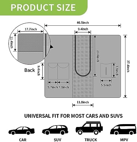 Dog Fence Barrier for Car Front Seats Travel Pet Clever