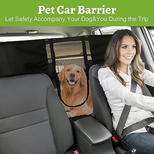 Dog Fence Barrier for Car Front Seats Travel Pet Clever