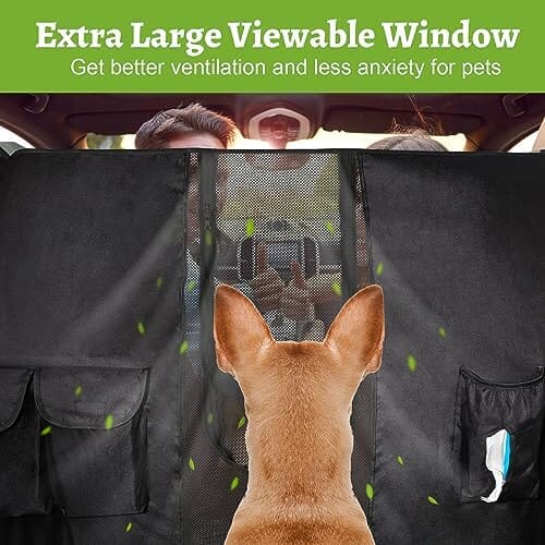 Dog Fence Barrier for Car Front Seats Travel Pet Clever
