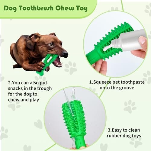 Dog Teeth Cleaning Toys No Brush Dog Teeth Cleaning Toothbrush Pet Clever