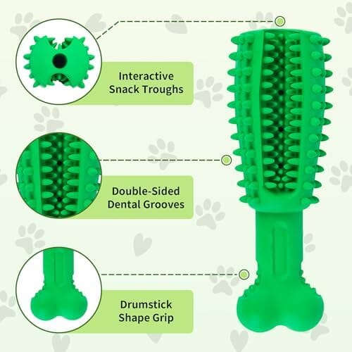 Dog Teeth Cleaning Toys No Brush Dog Teeth Cleaning Toothbrush Pet Clever