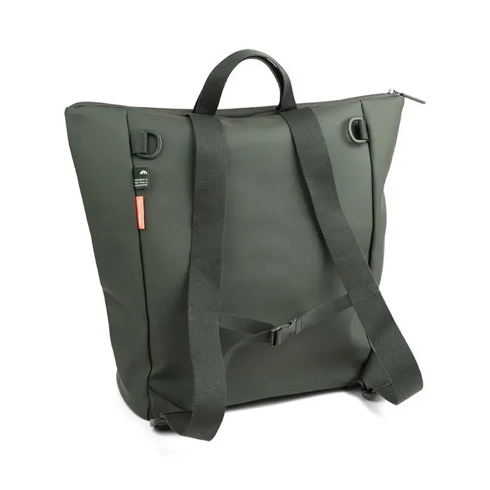 Olive green deer changing backpack from Toshi Baby, perfect for baby strollers