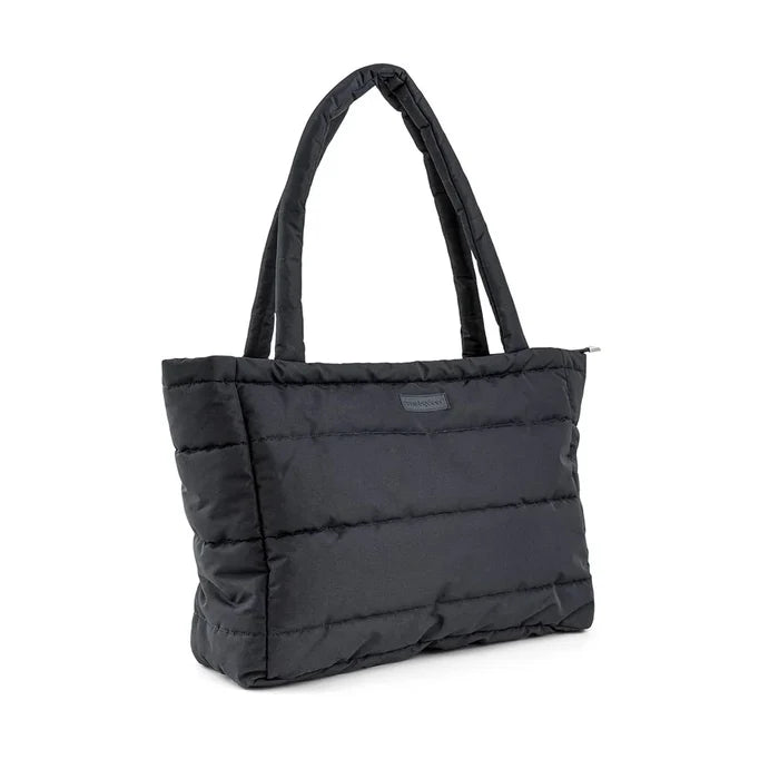 Done by Deer Quilted Changing Tote Black