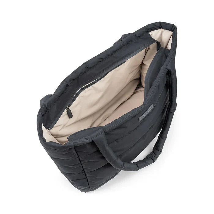 Done by Deer Quilted Changing Tote Black