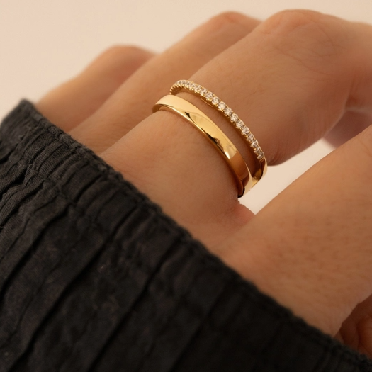 Double Band Ring