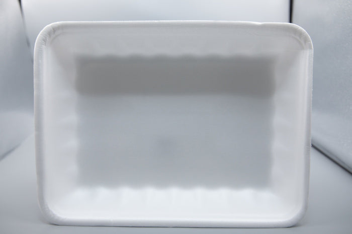 Dyne-a-Pak - White Family Pack Foam Tray, 100/Case - 812P