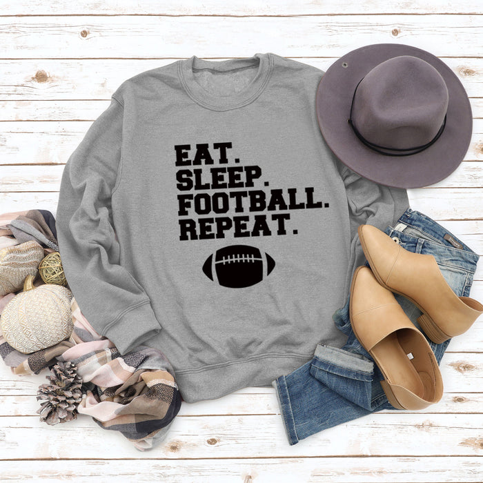 Grey sweater (black font) / S