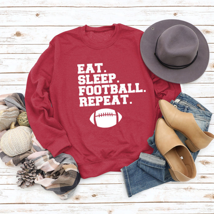 Red sweater (white font) / S