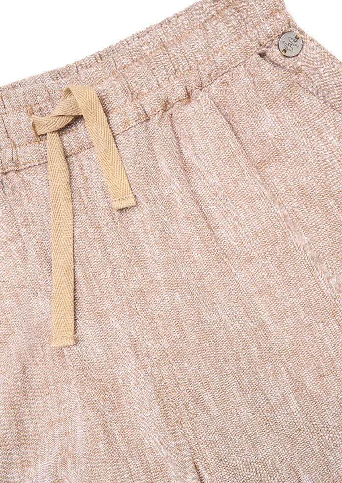 Edison Cotton Flax Relaxed Fit Trouser