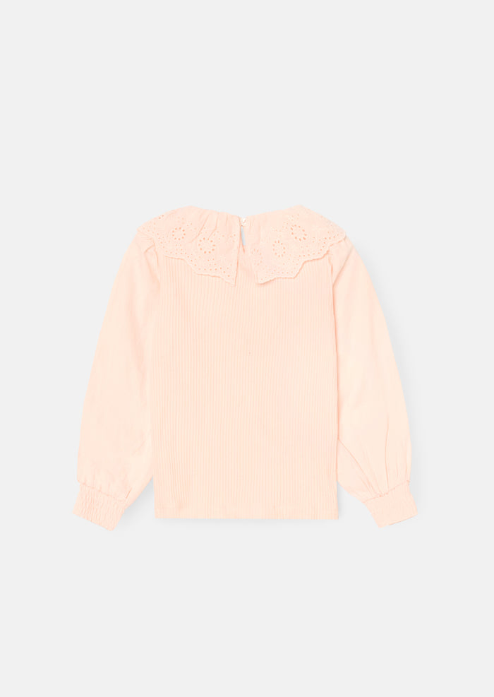 Elise Bow Collar Top