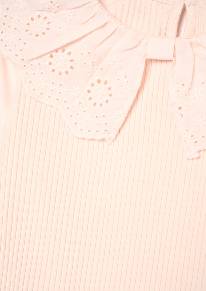 Elise Bow Collar Top