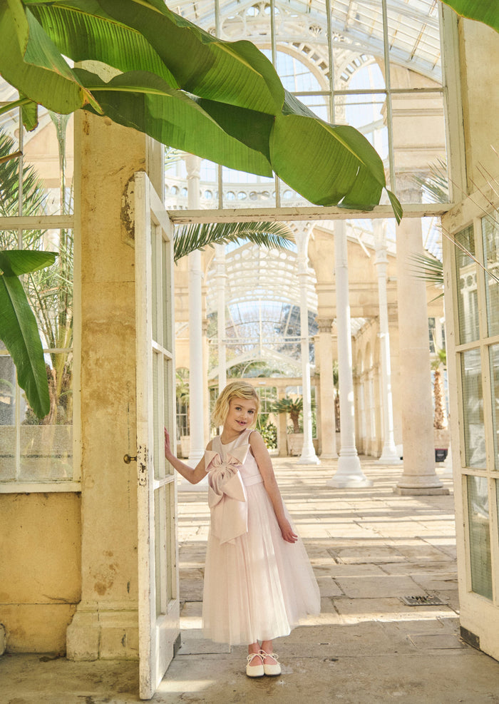 Elizabeth Statement Bow Dress