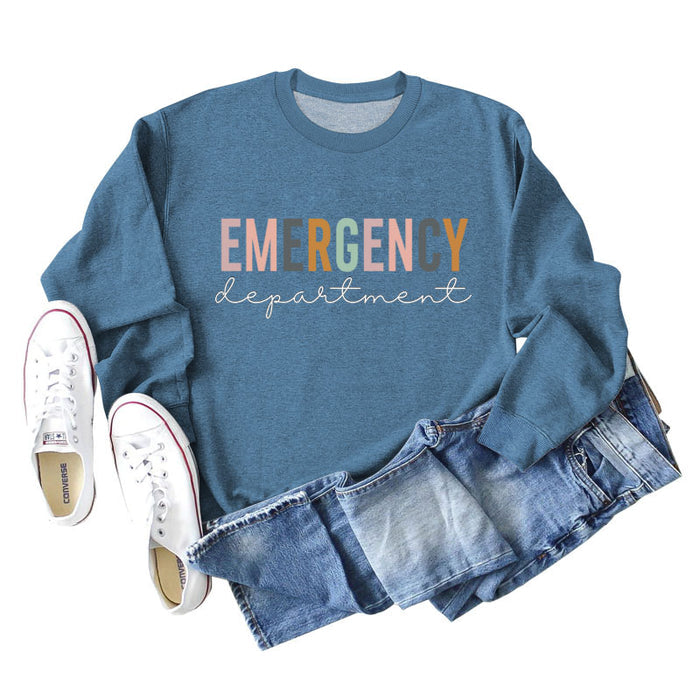 Blue sweater (white color picture) / S