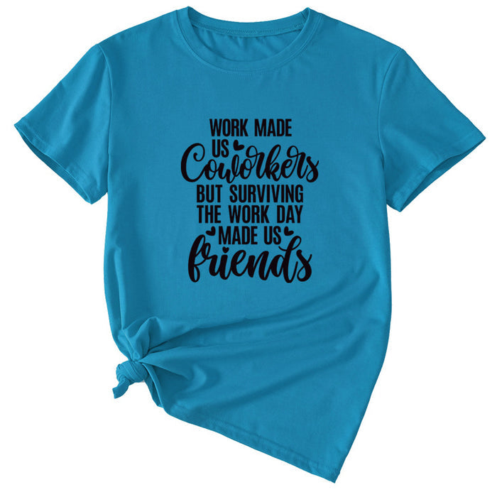 Lake Blue (black font) / S