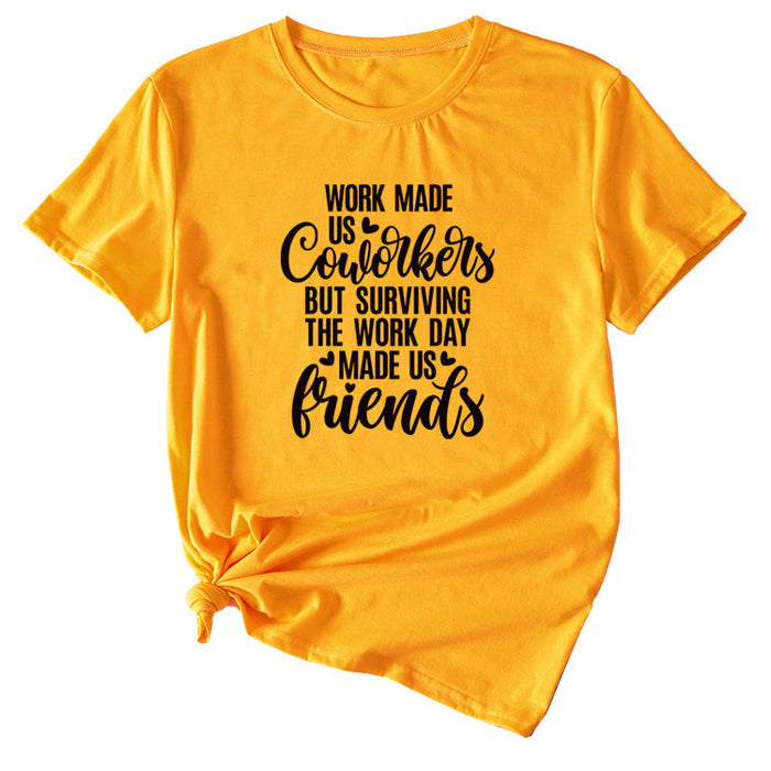 Mustard yellow (black font) / S