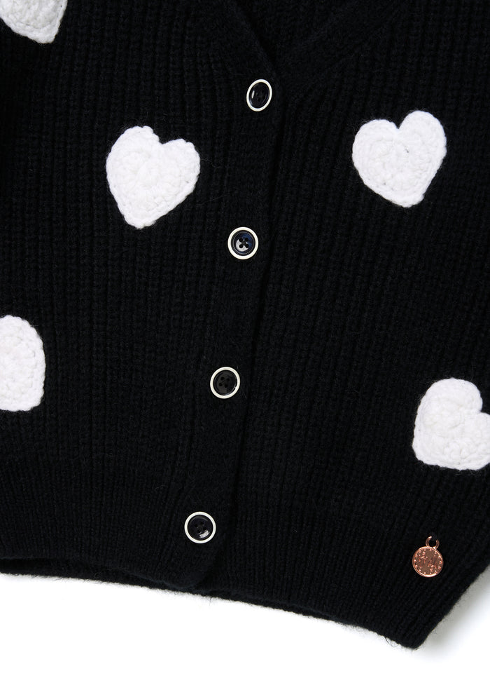 Everly Heart Cardigan