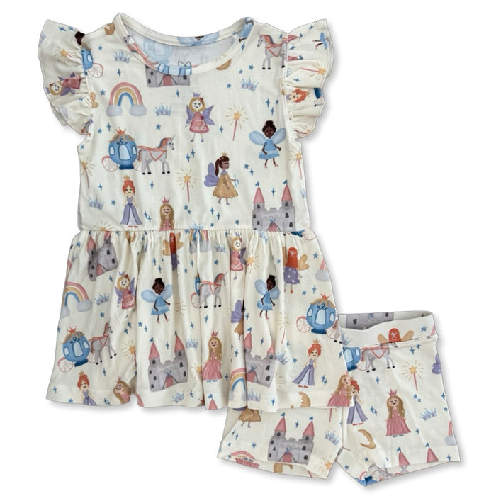 Fairy Princess Twirl Dress & Shorts Toddler