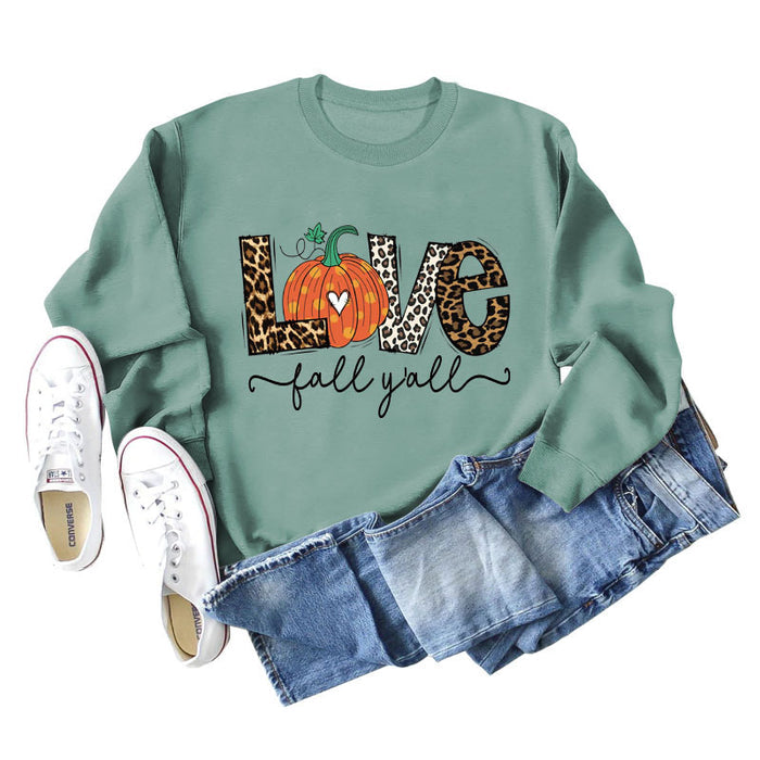 Light green sweater (black word color picture) / S