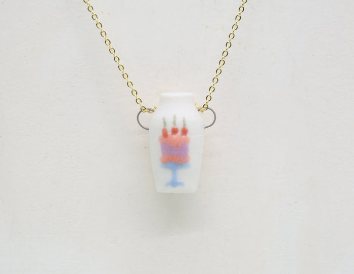 Fancy Cake Pot Necklace - Juice Ceramics