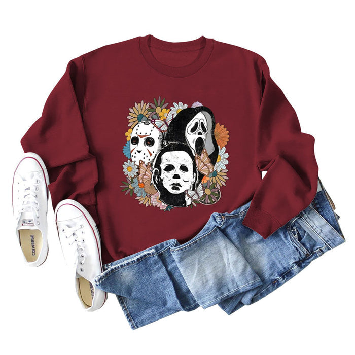 Wine red sweater (color picture) / S