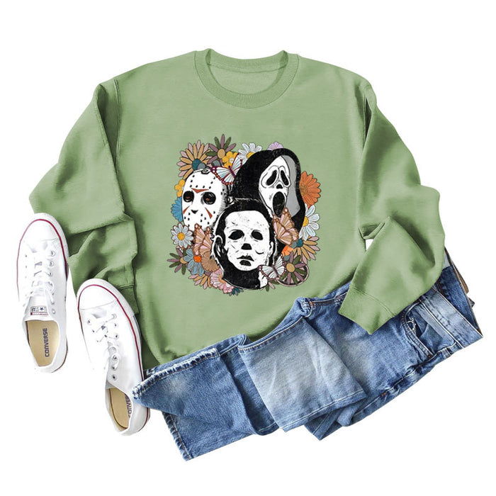 Olive green sweater (color picture) / S