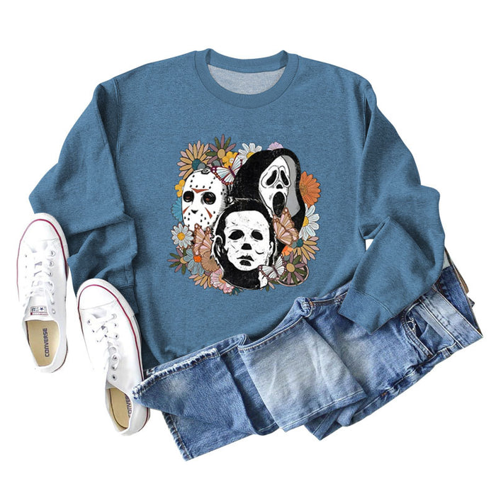 Blue sweater (color picture) / S
