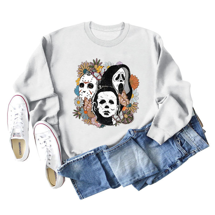 Fashion Bottoming Round Neck Long Sleeve Plus Size Loose Sweater In Autumn and Winter