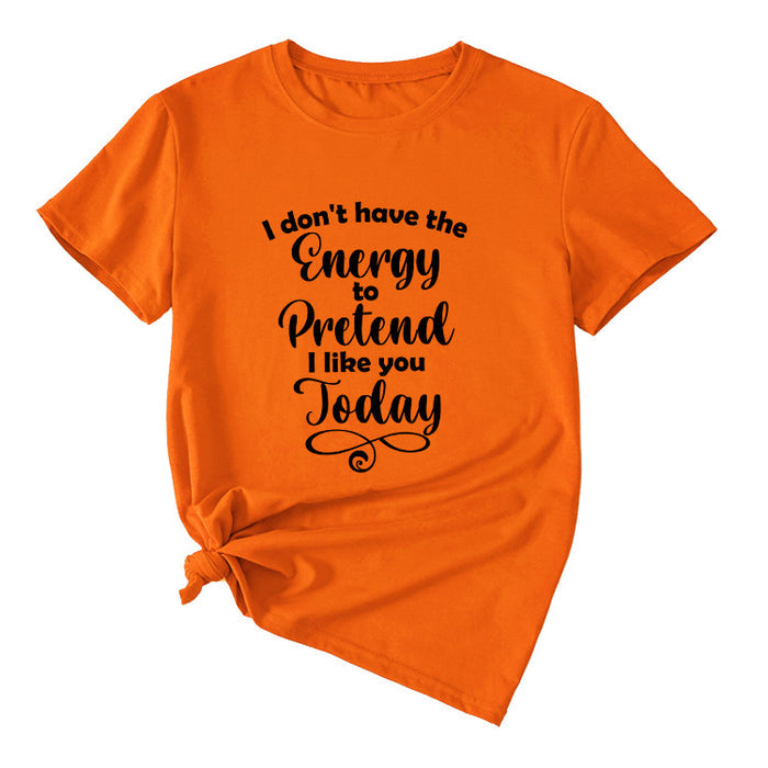 Orange (black font) / S