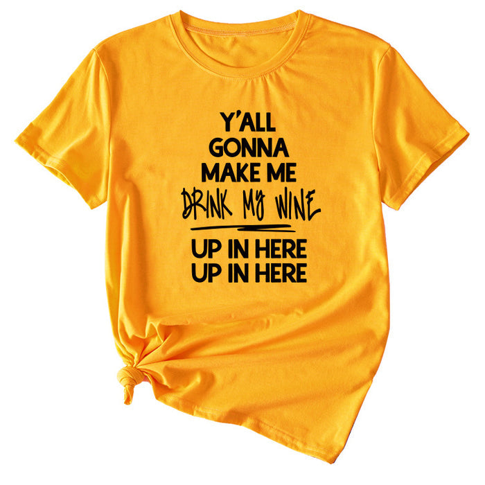 Mustard yellow (black font) / S