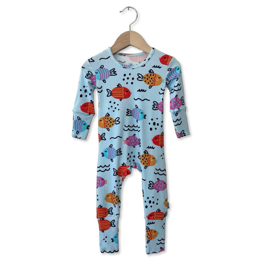 Fishy Kiss Kid's Day to Night Romper