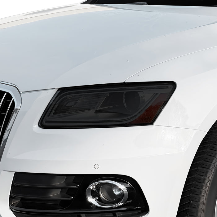 Fits Audi Q5 2013-2017 Full Headlight Taillight Precut Smoked PPF Tint Kit Film Overlay  - Bogar Tech Designs
