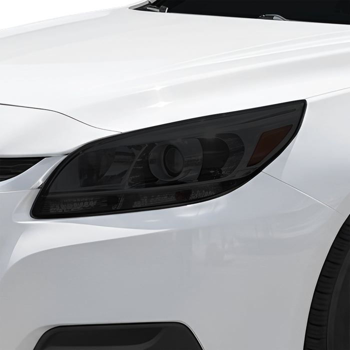 Fits Chevrolet Malibu 2013-2015 Full Headlight Taillight Precut Smoked PPF Tint Kit Film Overlay  - Bogar Tech Designs