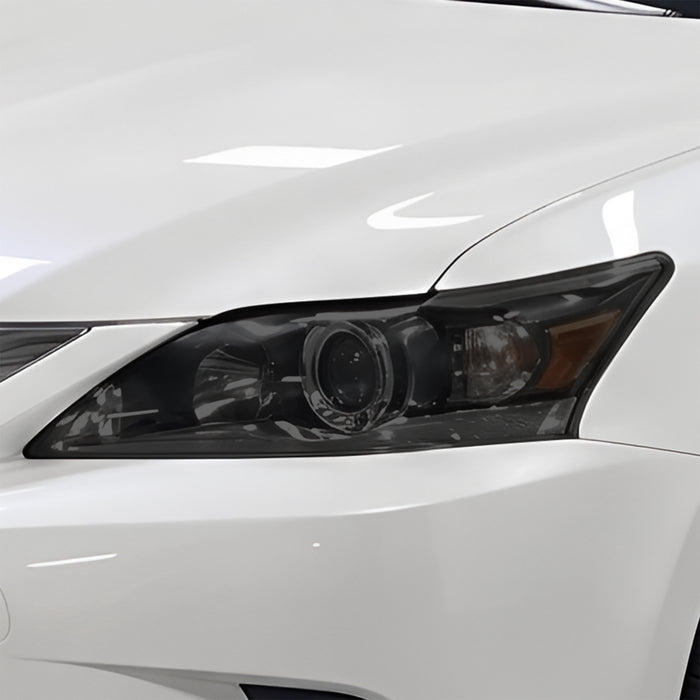 Fits Lexus CT200 2011-2018 Full Headlight Taillight Precut Smoked PPF Tint Kit Film Overlay  - Bogar Tech Designs