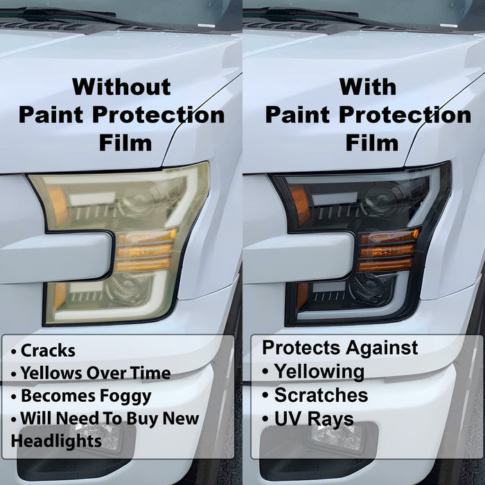 Fits Lexus ES 2013-2015 Full Headlight Taillight Precut Smoked PPF Tint Kit Film Overlay  - Bogar Tech Designs