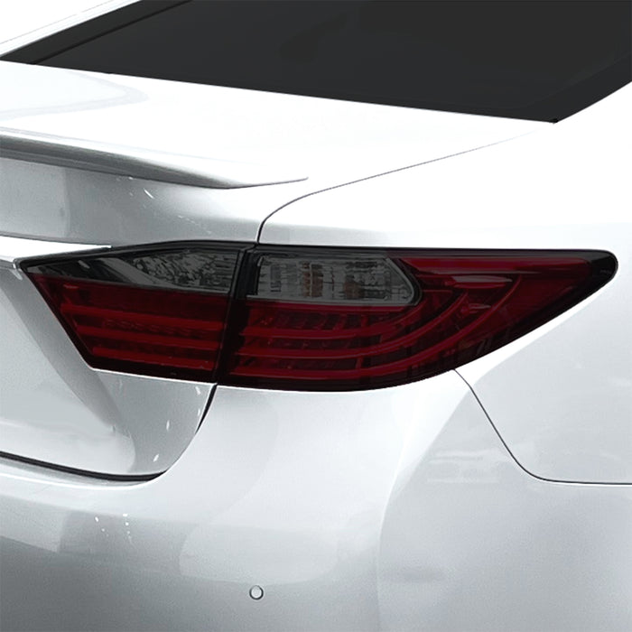 Fits Lexus ES 2013-2015 Full Headlight Taillight Precut Smoked PPF Tint Kit Film Overlay