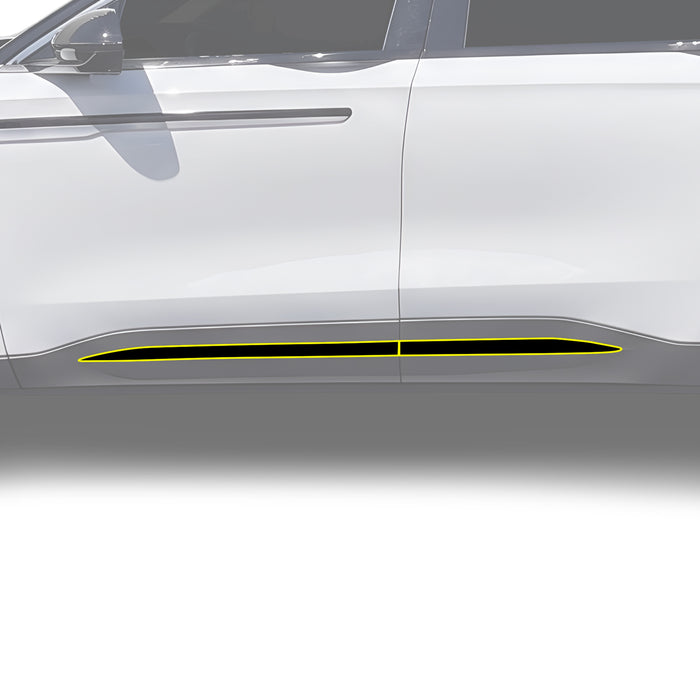 Fits Lincoln Nautilus 2024-2026 Vinyl Chrome Delete Grille Blackout Decal Stickers Overlay Film - Bogar Tech Designs